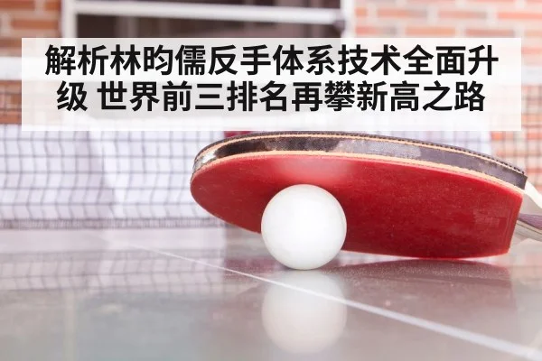 解析林昀儒反手体系技术全面升级 世界前三排名再攀新高之路